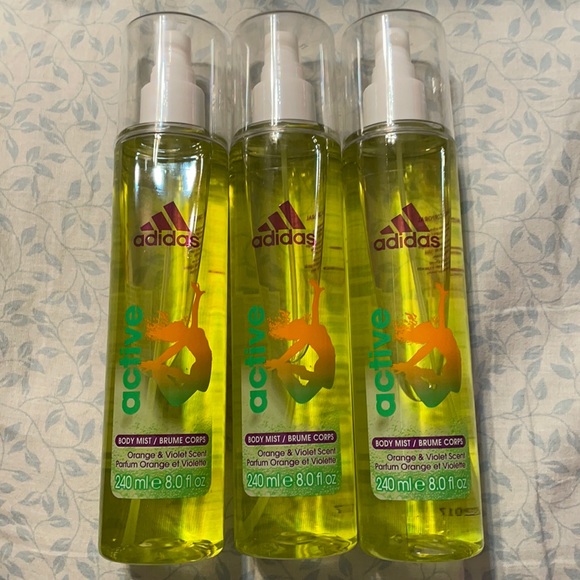 Other - 3 Adidas Active Body Mist 240ml